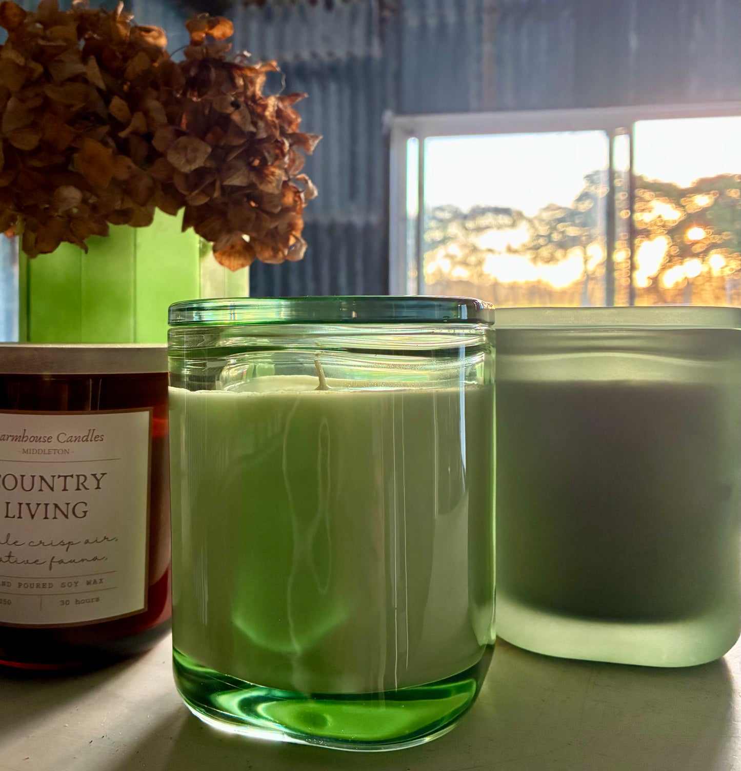 Large Cube candle