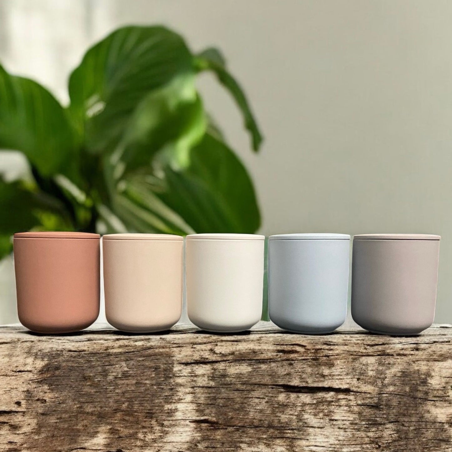 Pastel Ceramic Candle